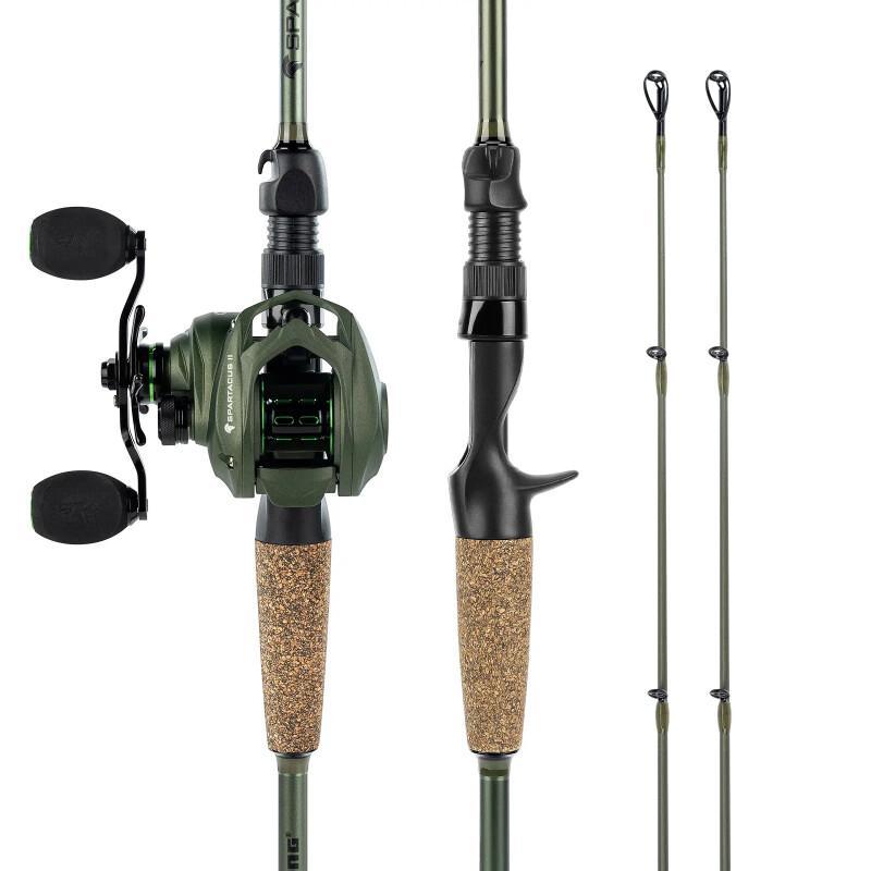 Spartacus II Twin-Tip Fishing Rod And Reel Combo