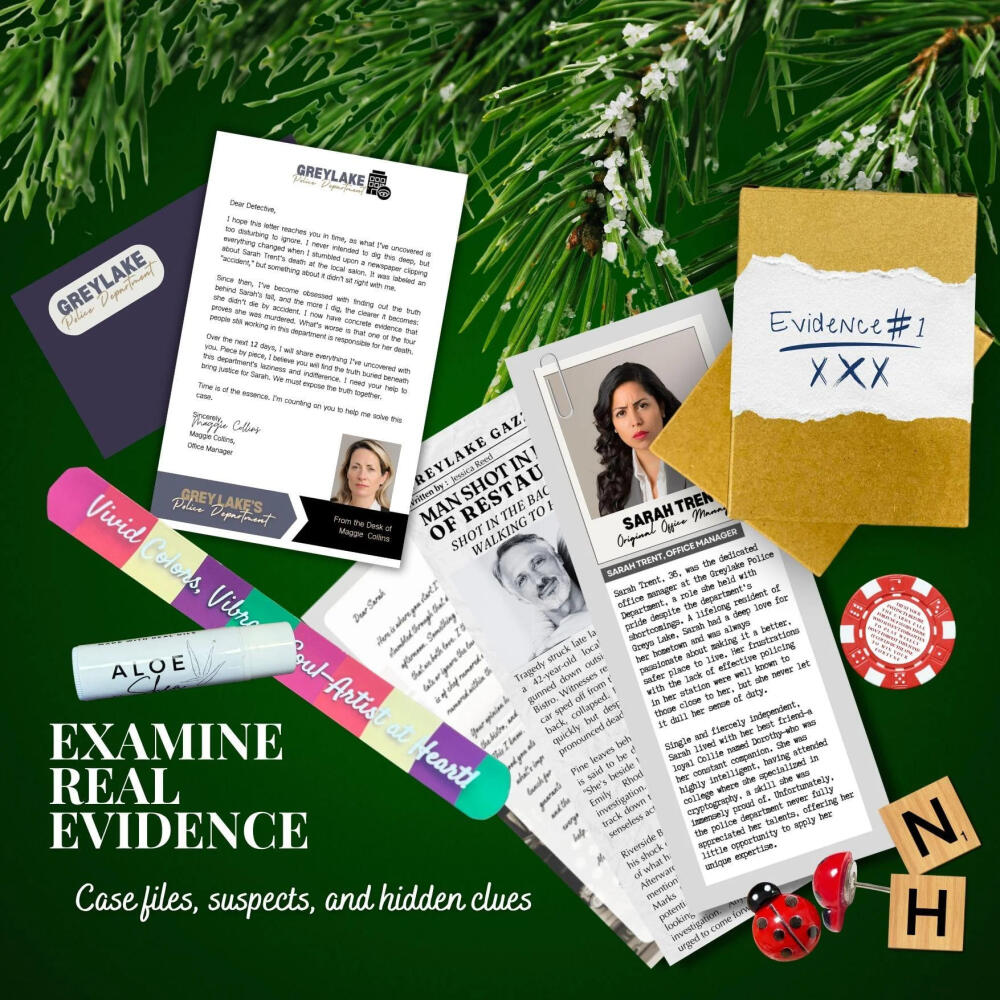 Mystery Advent Calendar Game Set