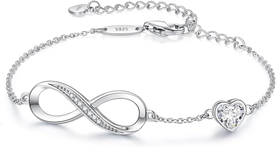 Mobius Strip Monthly Commemorative Bracelet