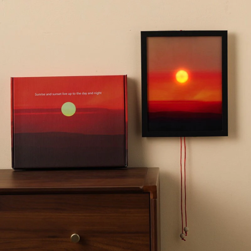 Sunset Time Atmosphere Art Wall Lamp