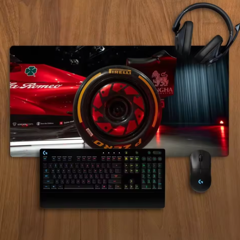 The Motorsport Saga Desk Mat