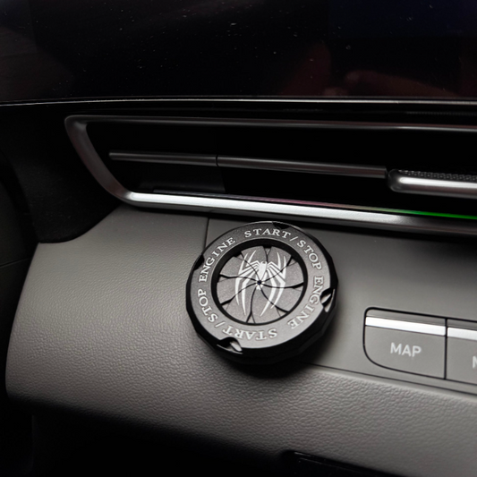 Twist Lock Design Car Start Stop Button Cover