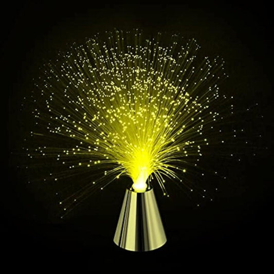 Color-Changing Fiber Optic LED Lamp