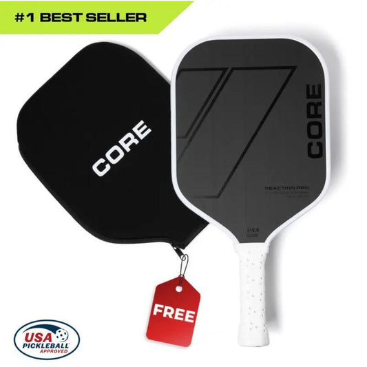 CORE Reaction Pro Pickleball Paddle - T700 Carbon Fiber (16mm)