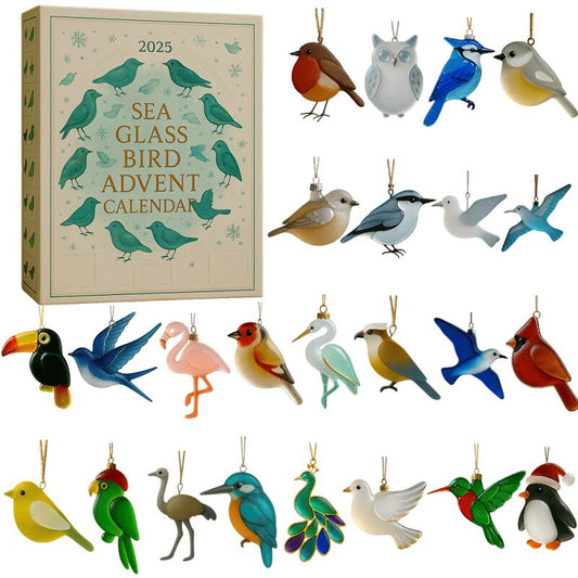 Sea Glass Bird Advent Calendar 2025