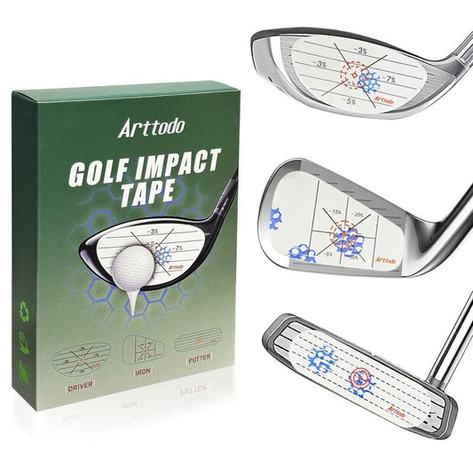 Golf Impact Tape – Swing & Sweet Spot Trainer