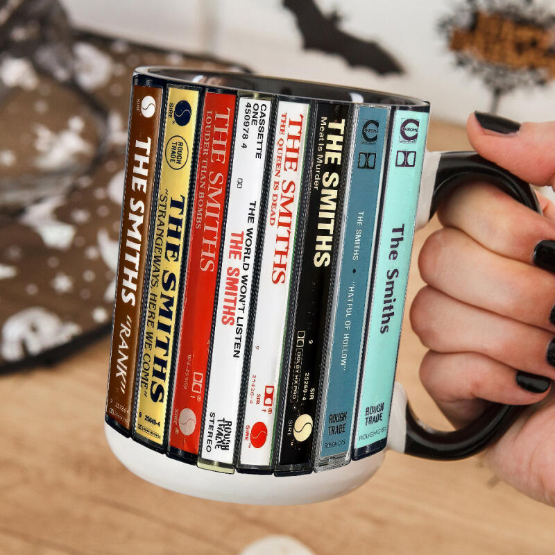 The Smiths Albums Cassette Collection Mug - Retro Music Gift