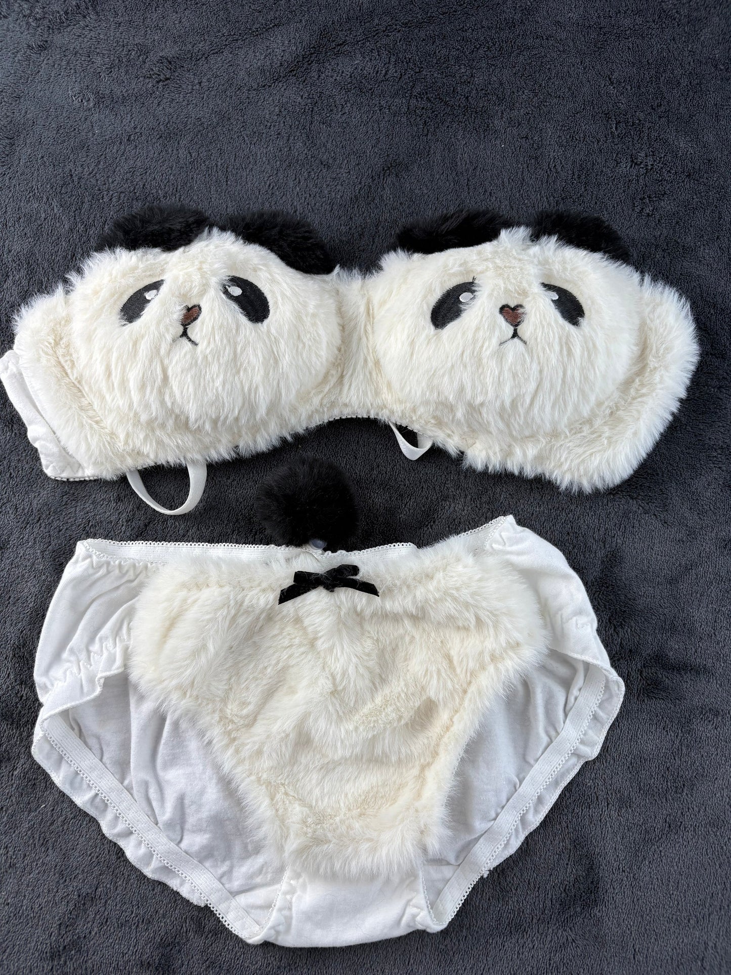 CozyCharm Embrace Bralette & Brief Set