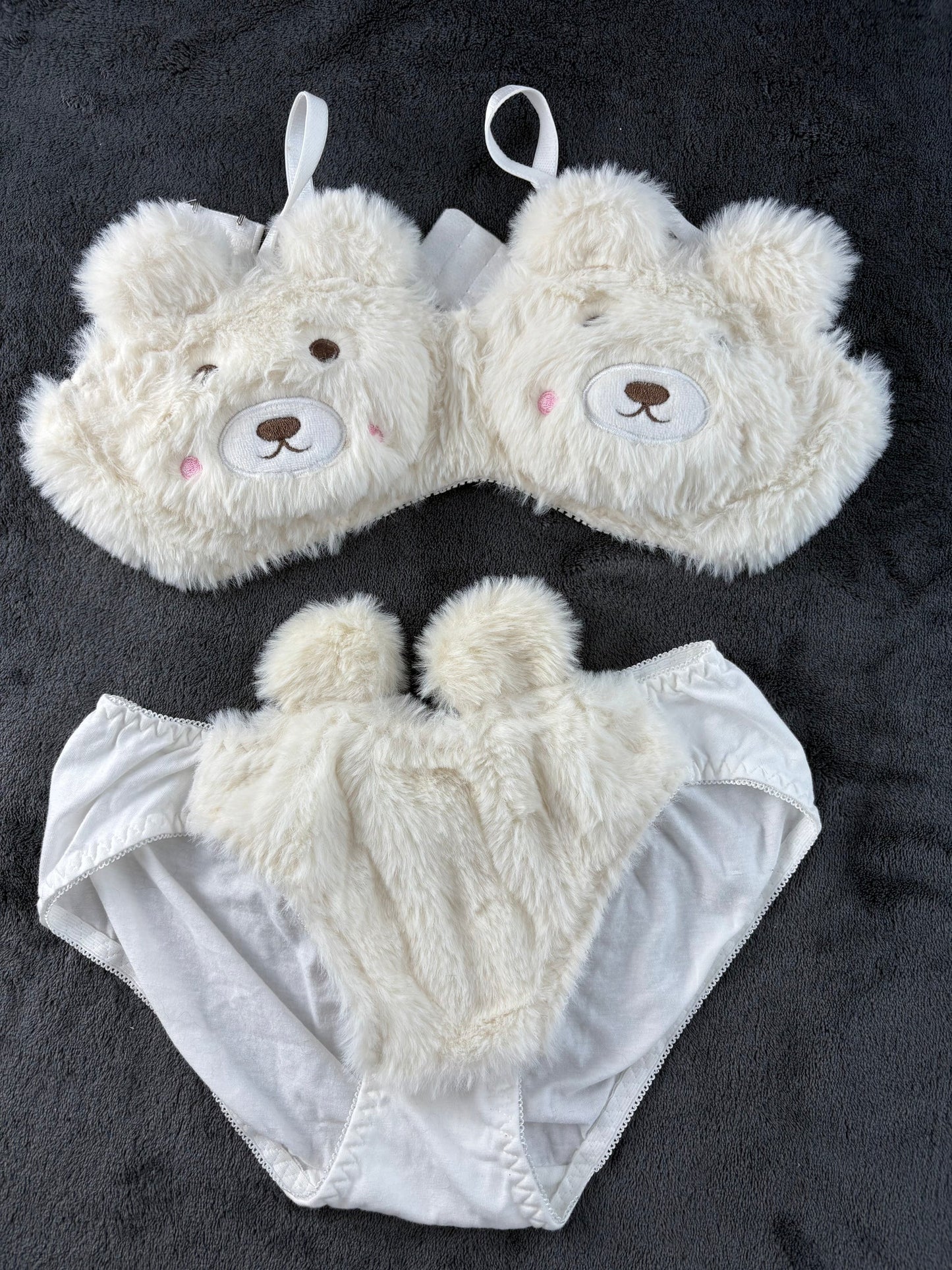 CozyCharm Embrace Bralette & Brief Set
