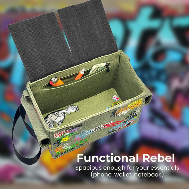 Urban Rebellion Graffiti Bag
