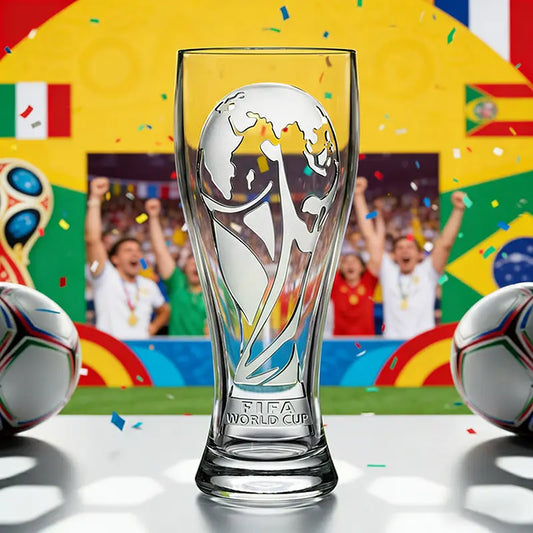 【FIFA WORLD CUP 2026 】Unbreakable Mug And Trophy-shaped Bottle Opener