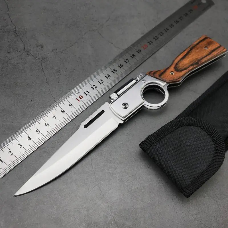 AK47 Folding Knife – 5Cr13MoV Steel, Tactical EDC Tool