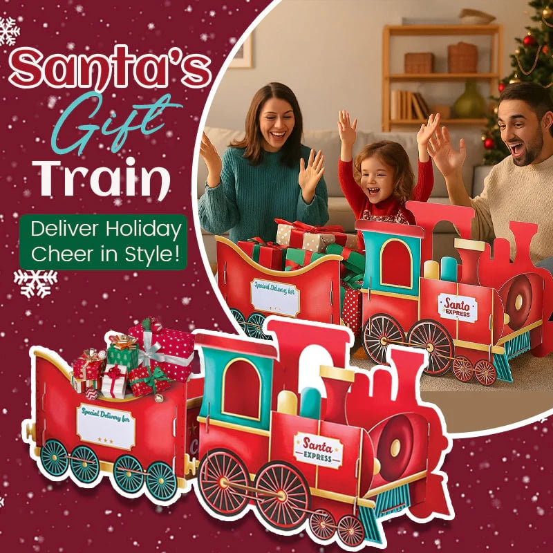 All Aboard! Santa's Gift Train