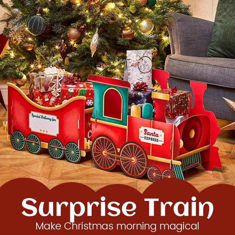 All Aboard! Santa's Gift Train