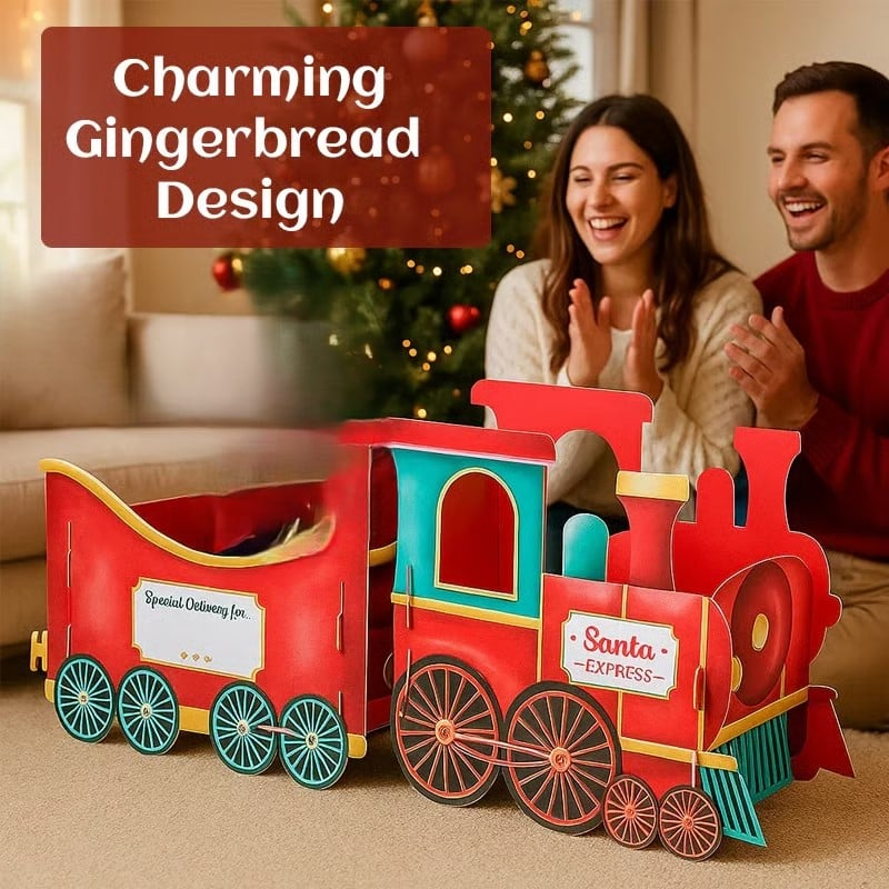 All Aboard! Santa's Gift Train