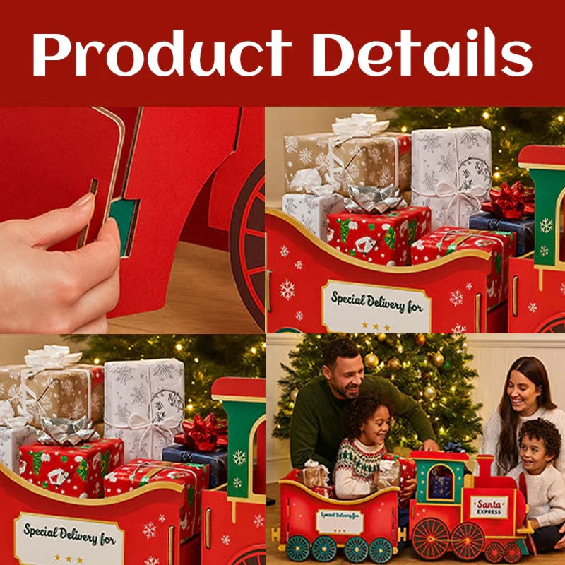 All Aboard! Santa's Gift Train