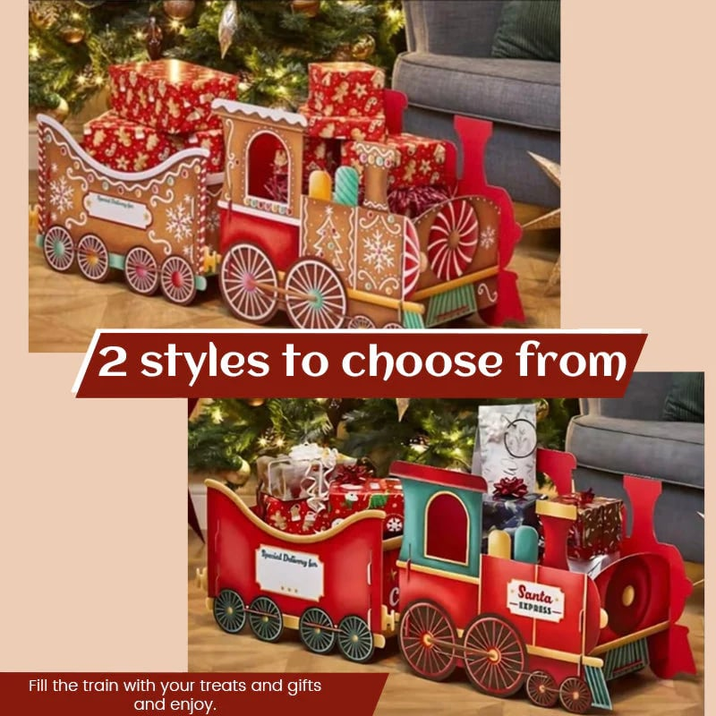 All Aboard! Santa's Gift Train