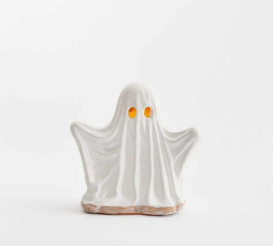 Haunted Hearth Ceramic Ghost Decor