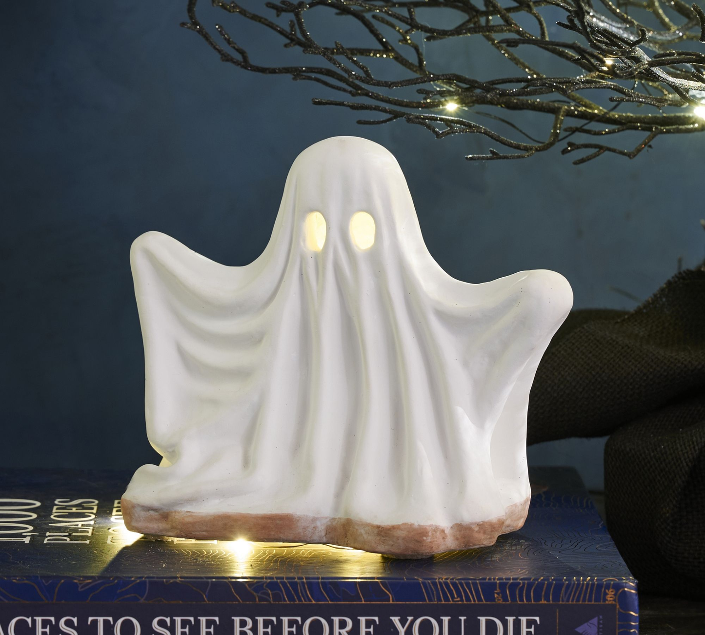 Haunted Hearth Ceramic Ghost Decor