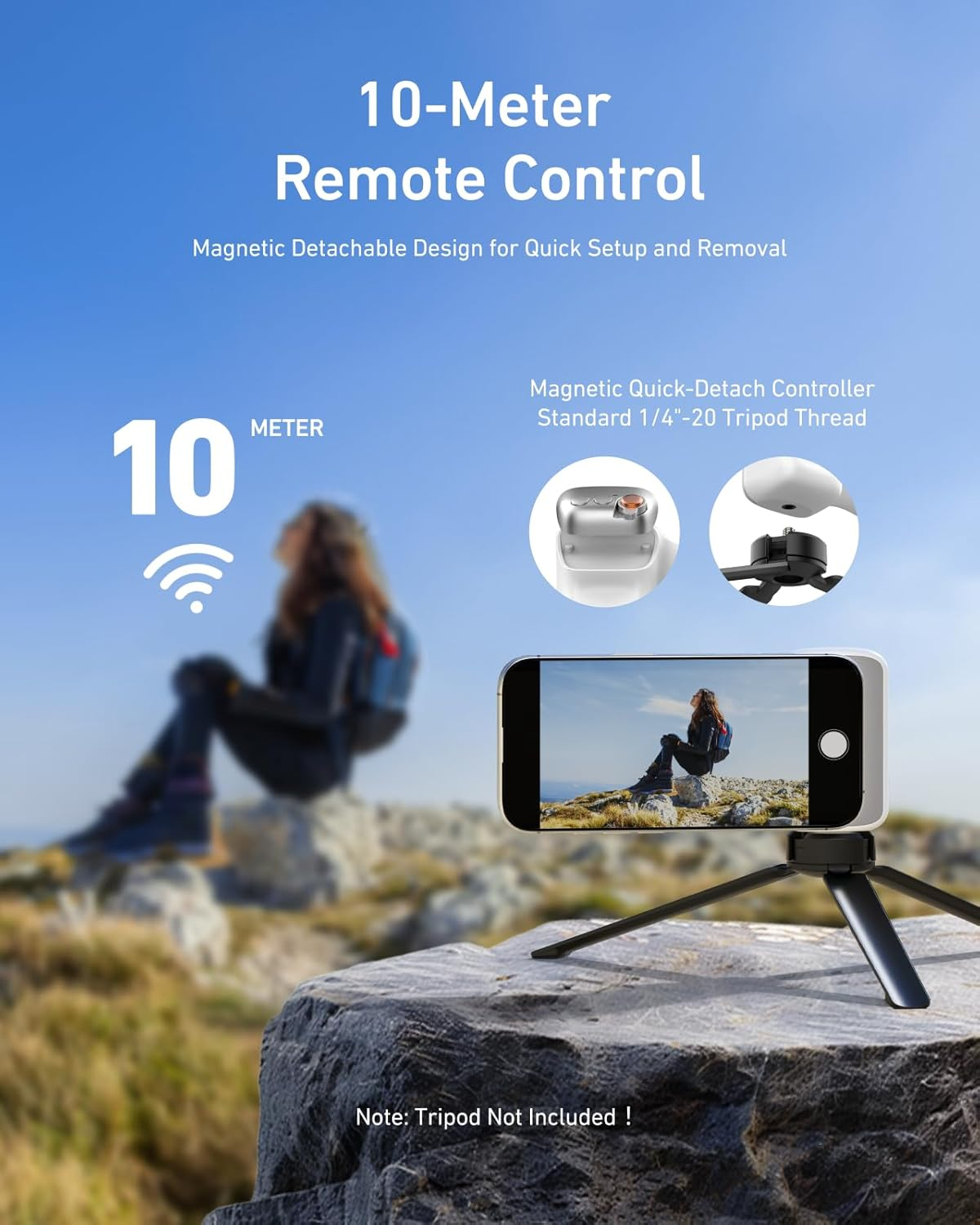 FunShot: All-in-One Magnetic Phone Grip