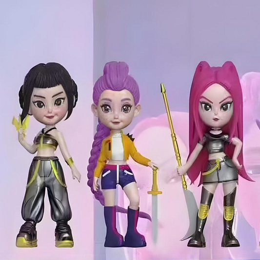 6-Piece Figurine Set – Anime Model Toy Decorations