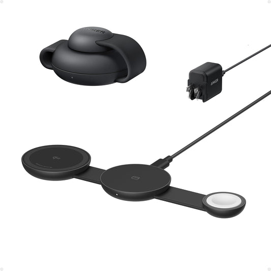 Foldable 3-in-1 Travel Charger