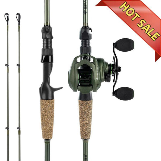 Spartacus II Twin-Tip Fishing Rod And Reel Combo