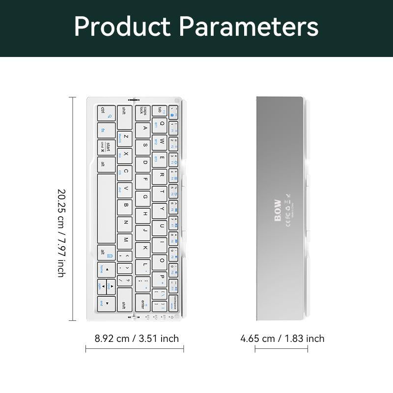 Fold & Go 3 In 1 Wireless Keyboard