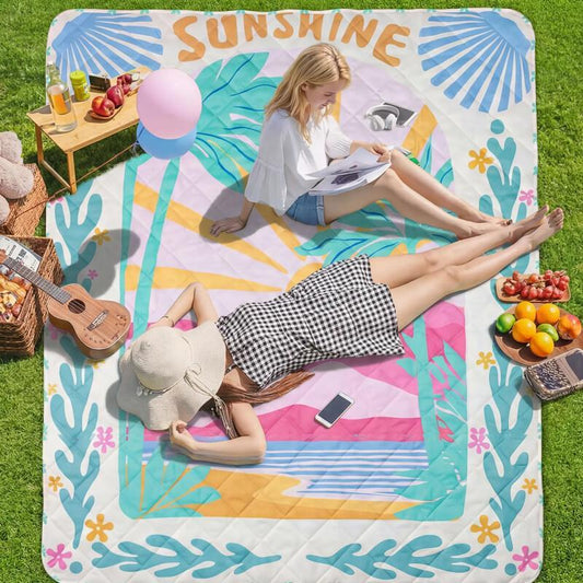 Waterproof Picnic Blanket – Portable Foldable Outdoor Mat
