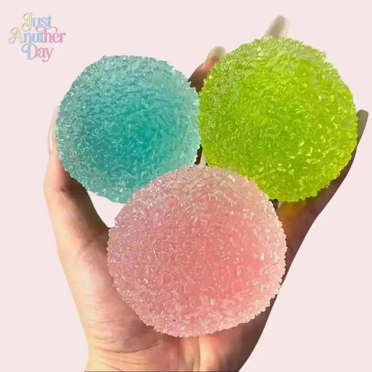 Crystal Mochi Squishy – Soft Stress Relief Fidget Toy