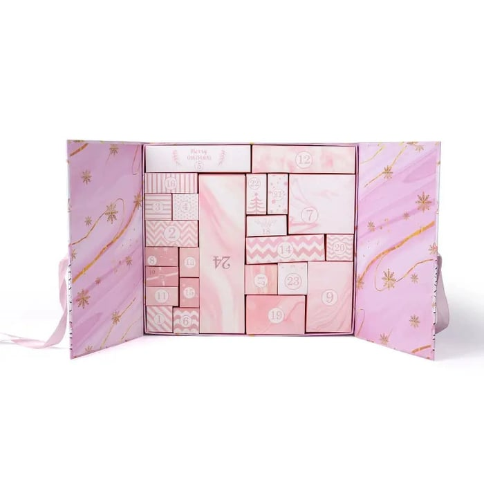 24 Days Of Magic: Pink Marble Advent Calendar For 2025