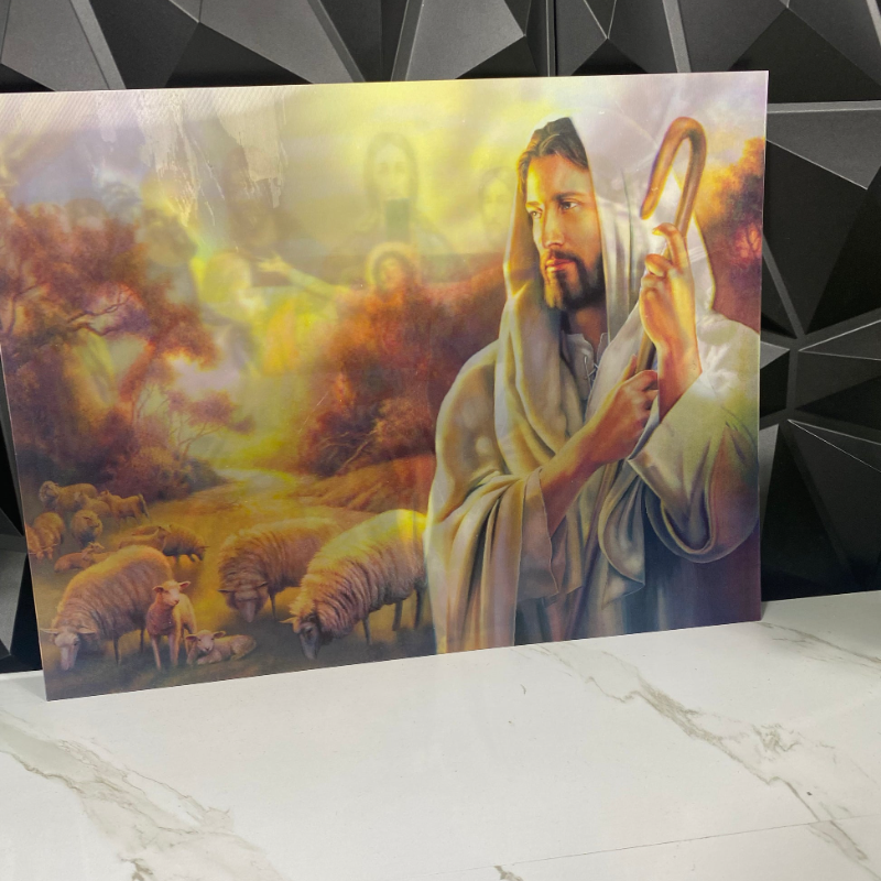 Jesus Christ 3D Lenticular Poster