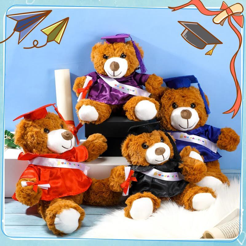 Graduation Teddy Bear 2026 – Plush Gift With Cap & Gown