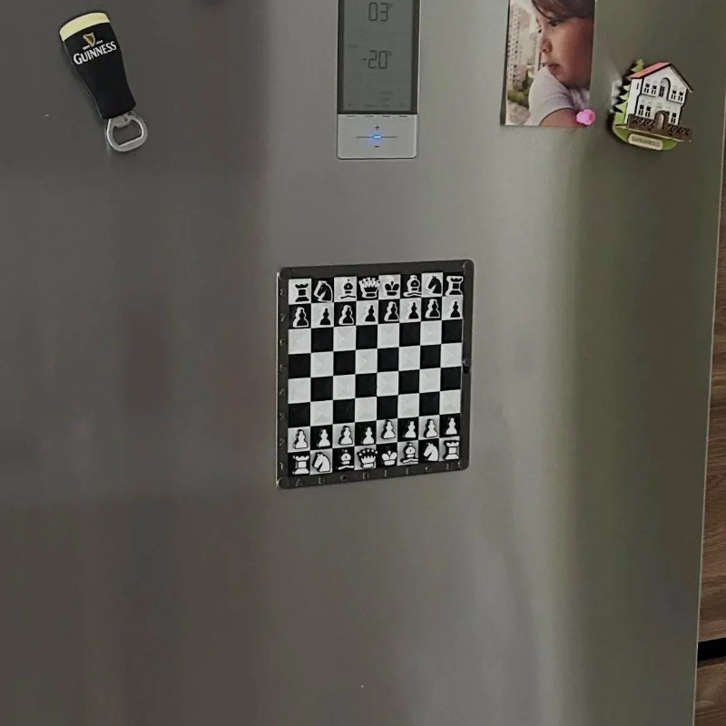 3D-Printed Chess Magnet