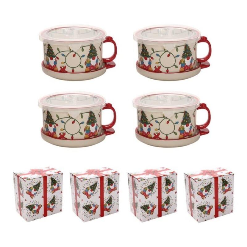 Christmas Sale 25-oz Mug Meals W/ Lid-its