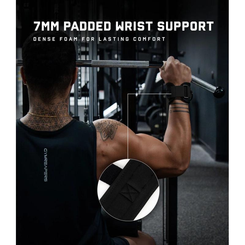 Griplink Lifting Straps – Cushioned Wrist Support & Anti-Slip Grip