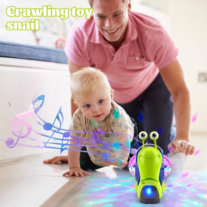 Glow & Go Snail Toy