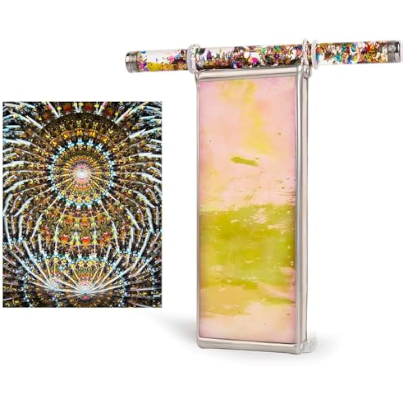 Handmade Stained Glass Kaleidoscope