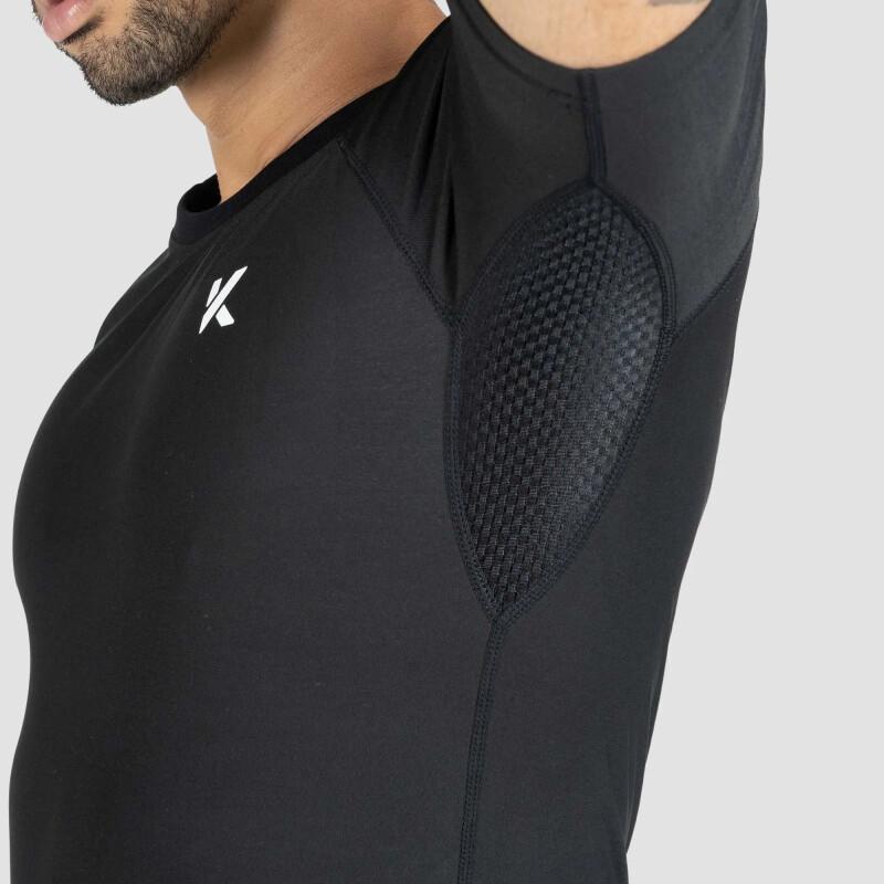 Men’s Heat Trapping Sauna T-Shirt – Compression Sweat-Enhancing Workout Top For Gym, Exercise & Athletic Training