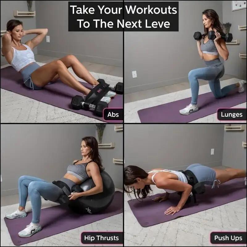 Adjustable Hip Thrust Belt – Resistance Glute Trainer