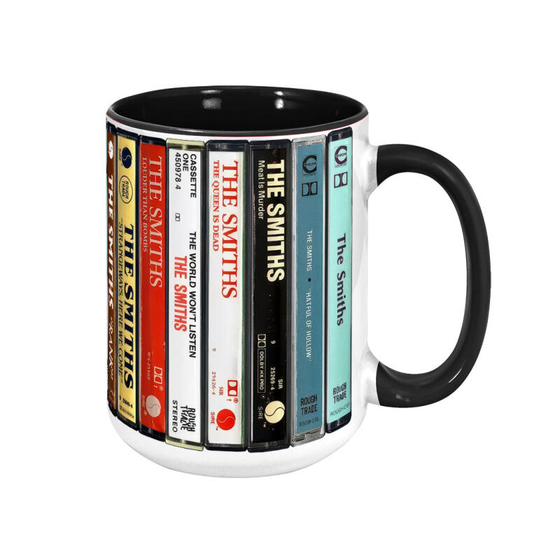 The Smiths Albums Cassette Collection Mug - Retro Music Gift