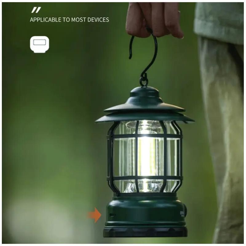 Rechargeable LED Camping Light – Portable Tent & Emergency Lamp