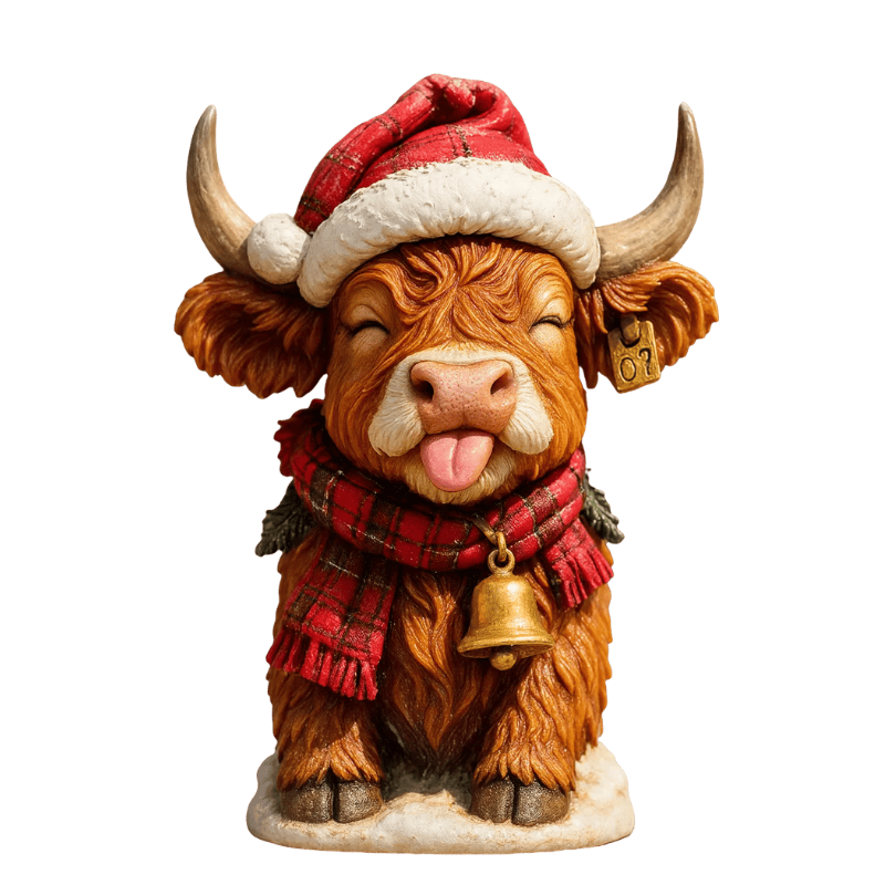 Cozy Highland Cow Countdown To Christmas 2025