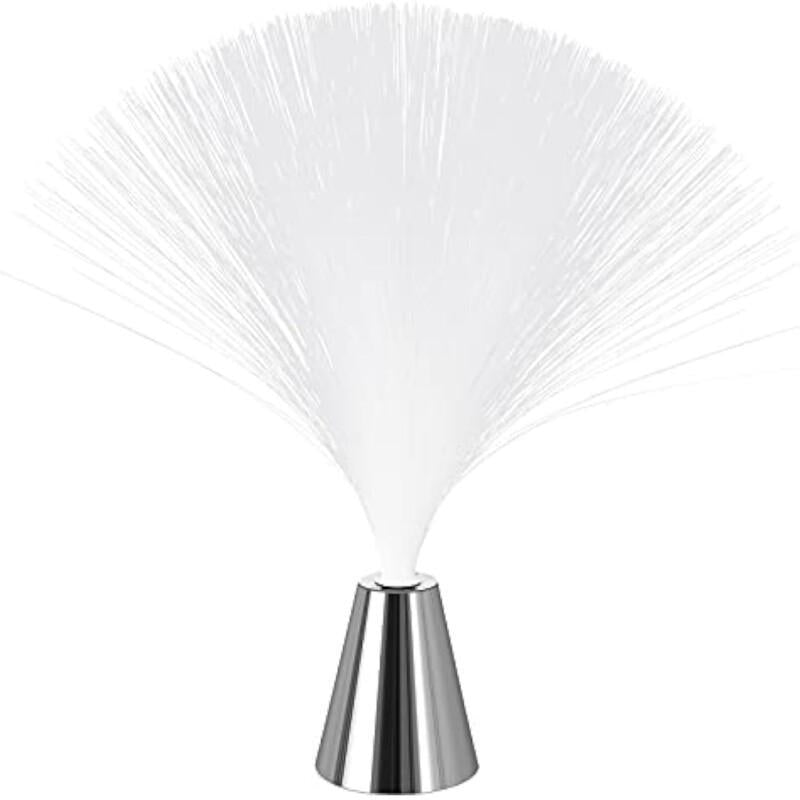 Color-Changing Fiber Optic LED Lamp