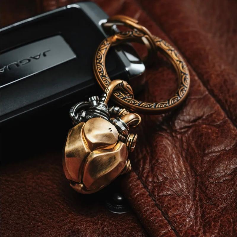 Steampunk Heart Gear Pendant