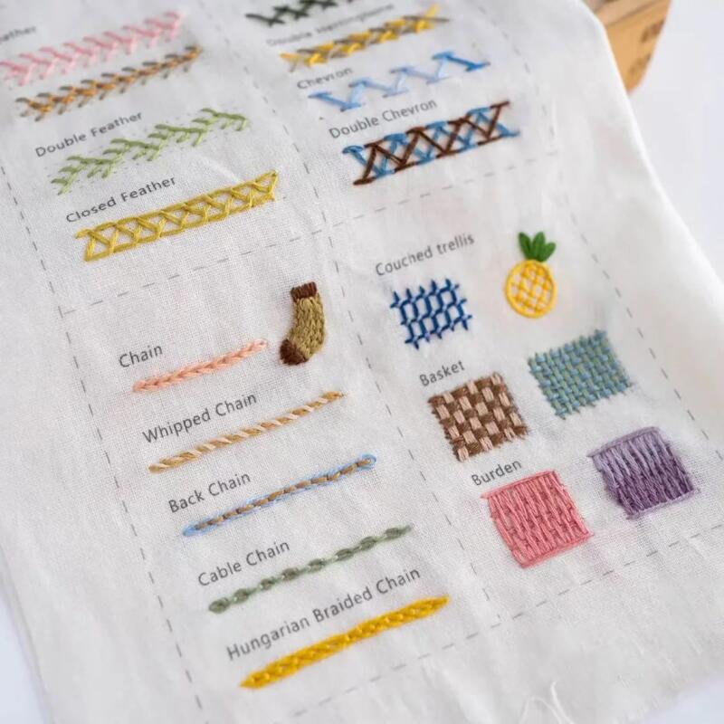 My First Embroidery Stitch Book
