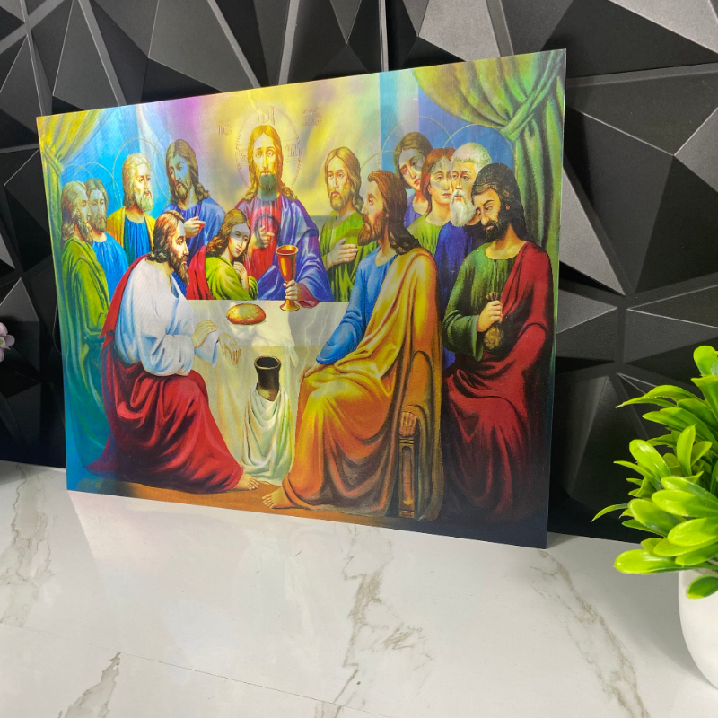 Jesus Christ 3D Lenticular Poster