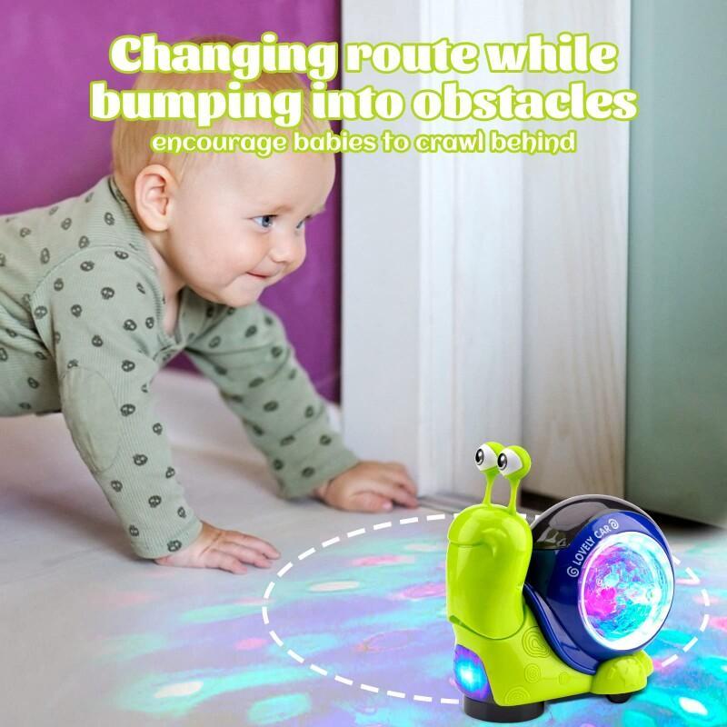 Glow & Go Snail Toy