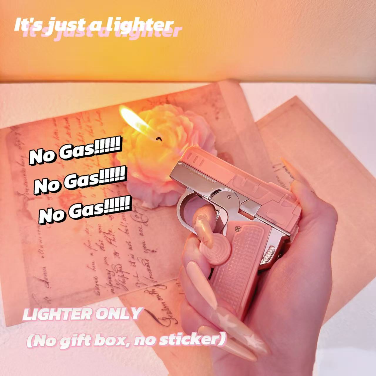Mother'S Day Gift-Elegant Fidget Lighter:-Foldable Windproof Flame with Gyroscope for Stress Relief