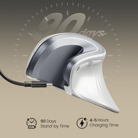 Rechargeable Vertical Ergonomic Mouse